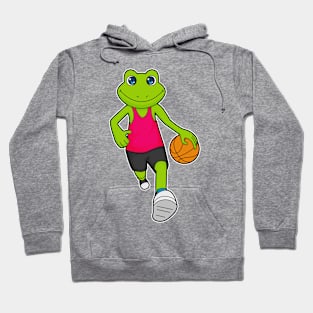 Frog Basketball player Basketball Hoodie